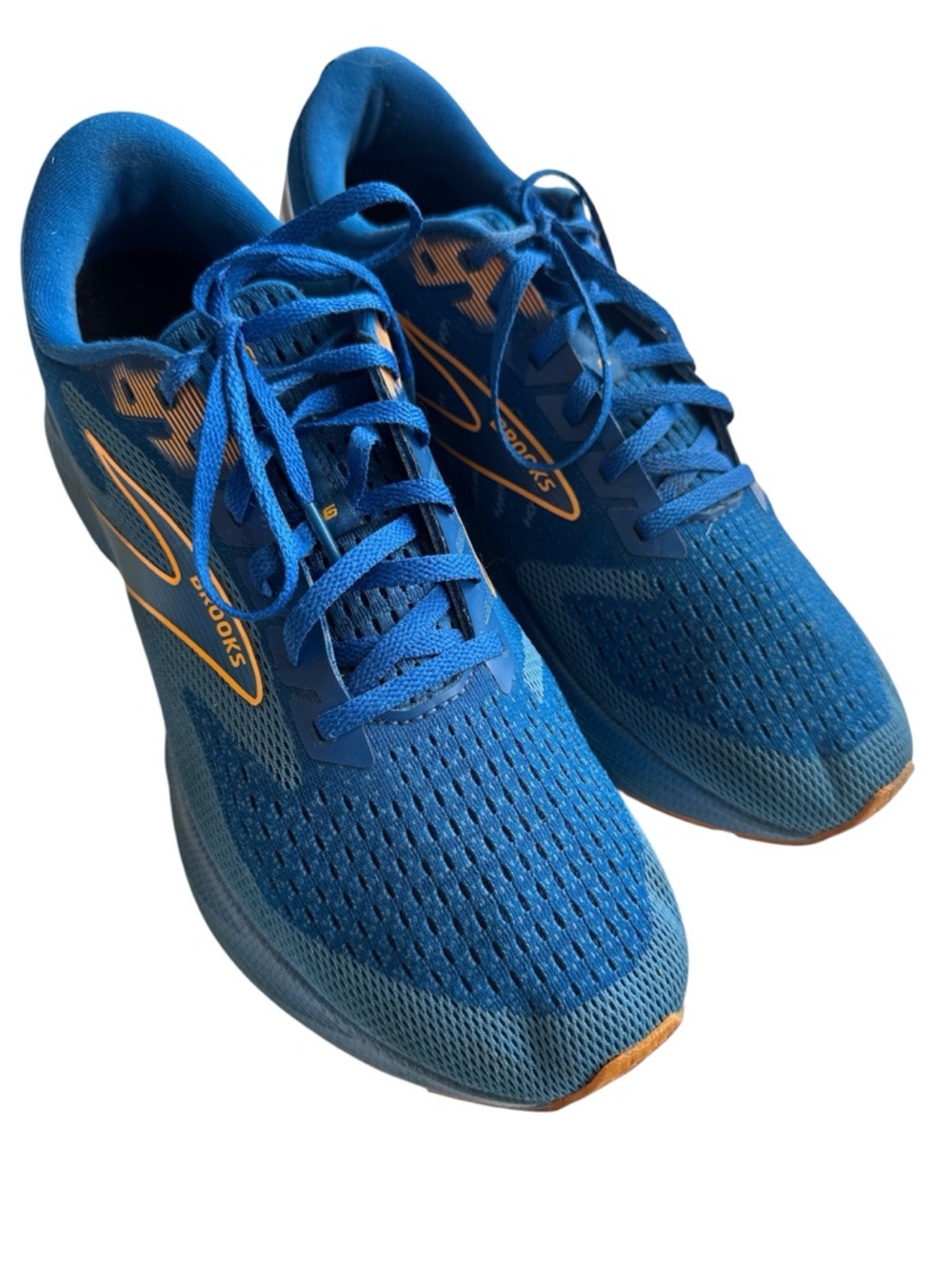 Brooks Levitate GTS 6 Running Shoes - Deep Blue with Orange Accents 13